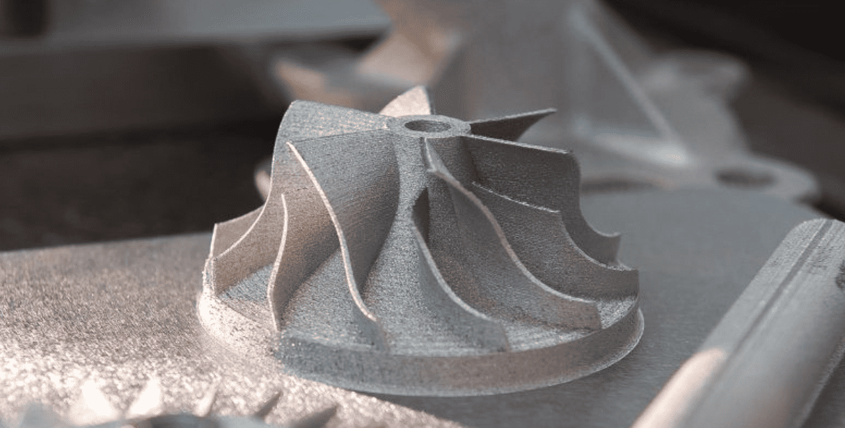 3_metal 3d printing_3d printed titanium part